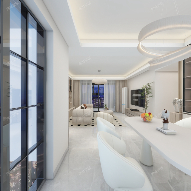 Estilo de crema Textura Color de color Rala de estar de estilo crema moderno 