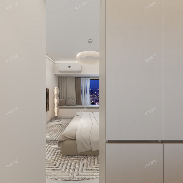 Armario duradero de dormitorio de estilo minimalista